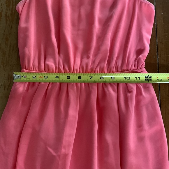 Forever 21 Sheer Back Pink Dress - Picture 7 of 7